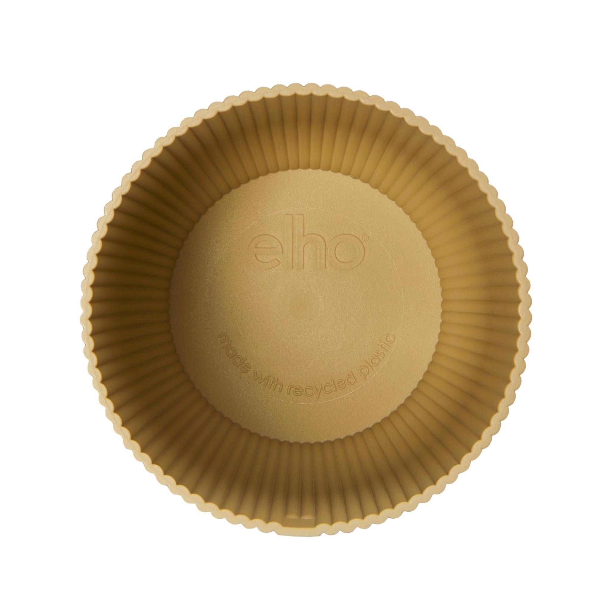 Pot elho Vibes Fold Rond geel - D14 x H13