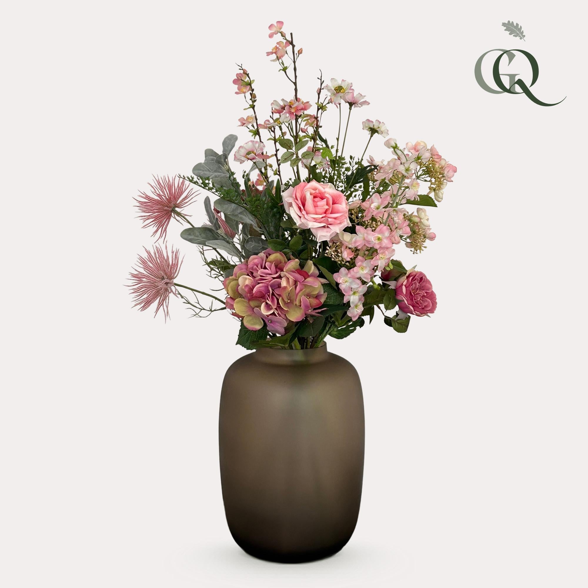 Seidenblumen - Blumenstrauß L - Pretty Pink - 89 cm