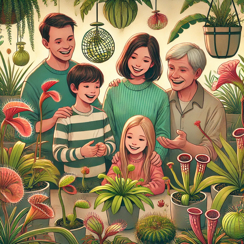 Eine Familie mit fleischfressenden Pflanzen: Ein ungewöhnliches Hobby und seine Faszination