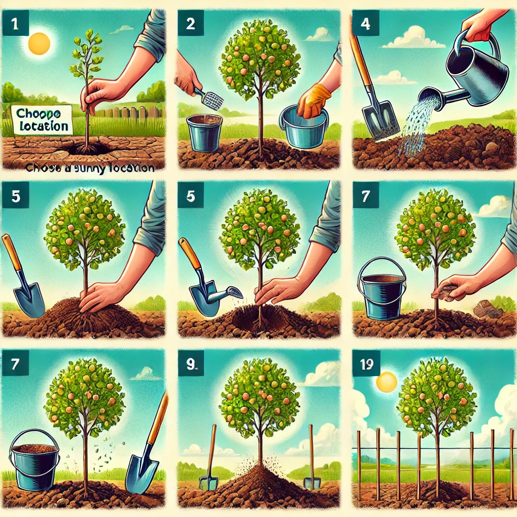 Wann sollten Sie Obstbäume pflanzen? Ein Leitfaden von MyPlanted24.com 🌳🍎