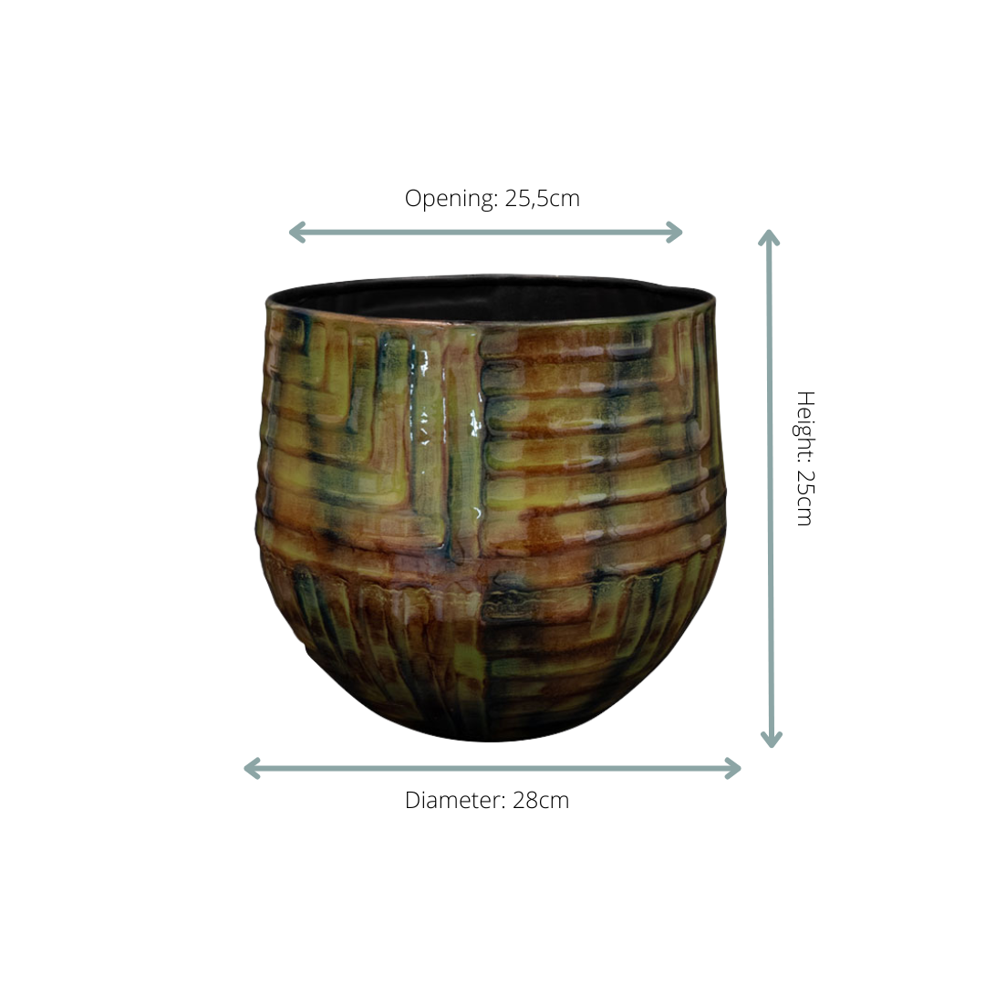 Dekotopf - Pot Mette Marrakesch - D28 x H25