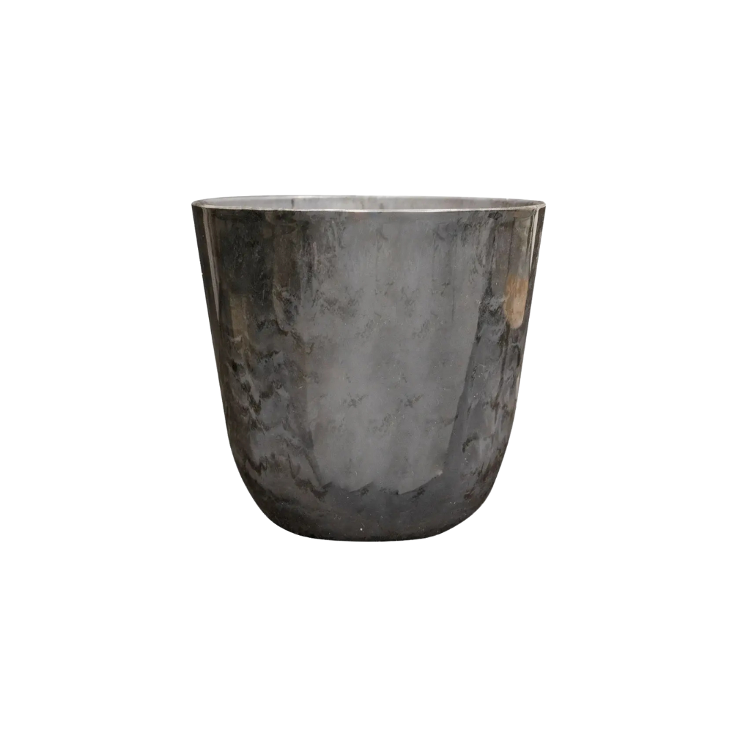 Dekotopf - Pot Palermo Marble Grau - D27 x H25