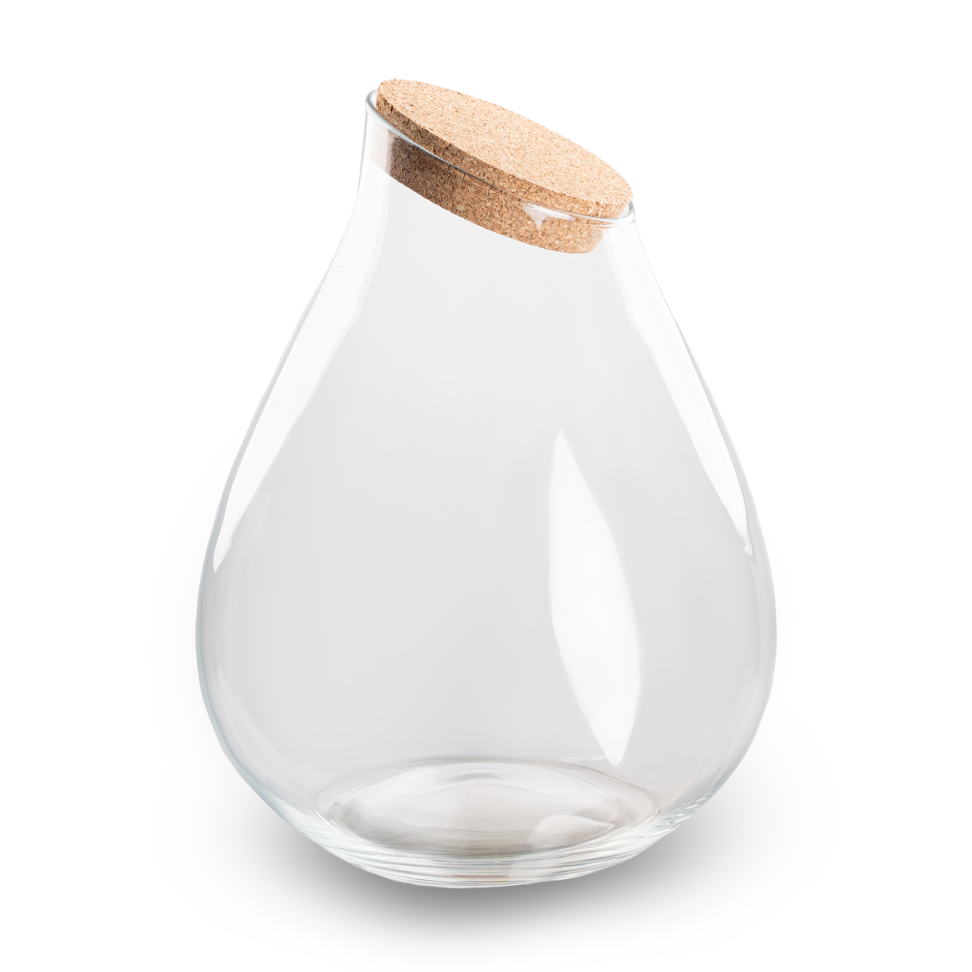 Terrariumflasche - Flaschengarten Drop XXl - Ø 34 cm ↑ 43 cm