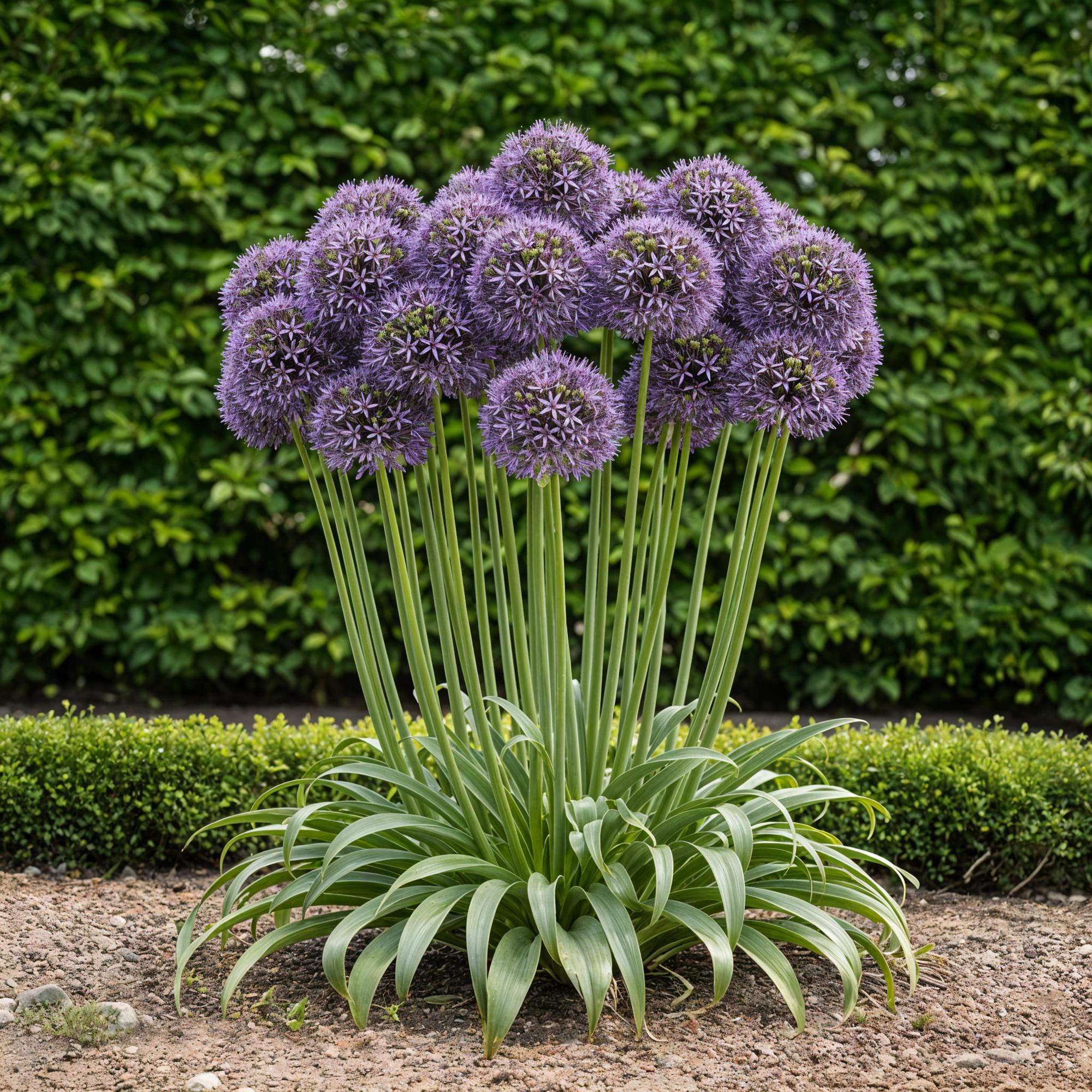 Zierlauch - Blumenzwiebeln - Allium Gladiator - Farbe Lila - 5 Stück - Zwiebelgröße 16/18 - XXL Pack