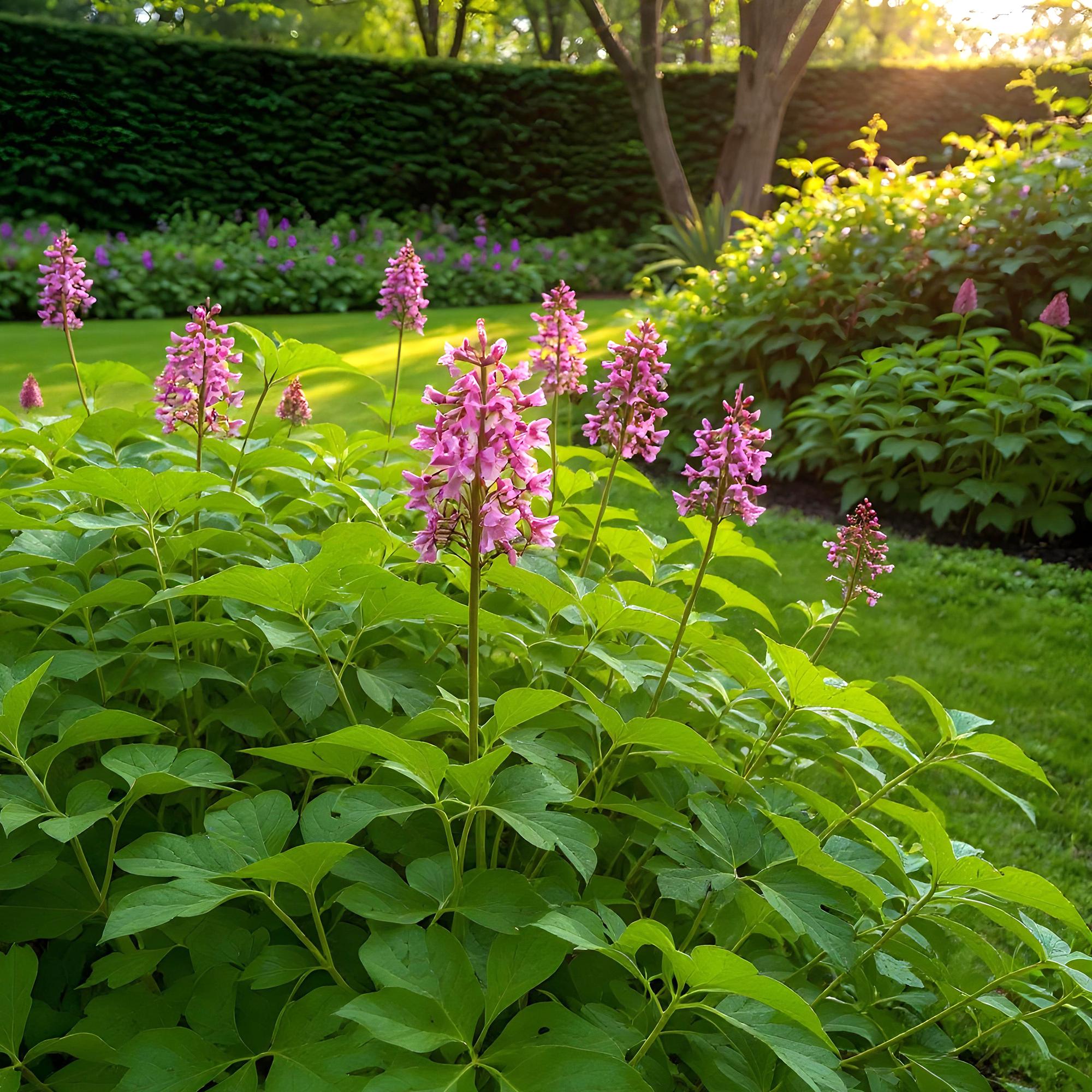 Lerchensporn - Corydalis Beth Evans - Farbe Weiß und Lila - 20 Stück - Zwiebelgröße 6/7 - XXL Pack