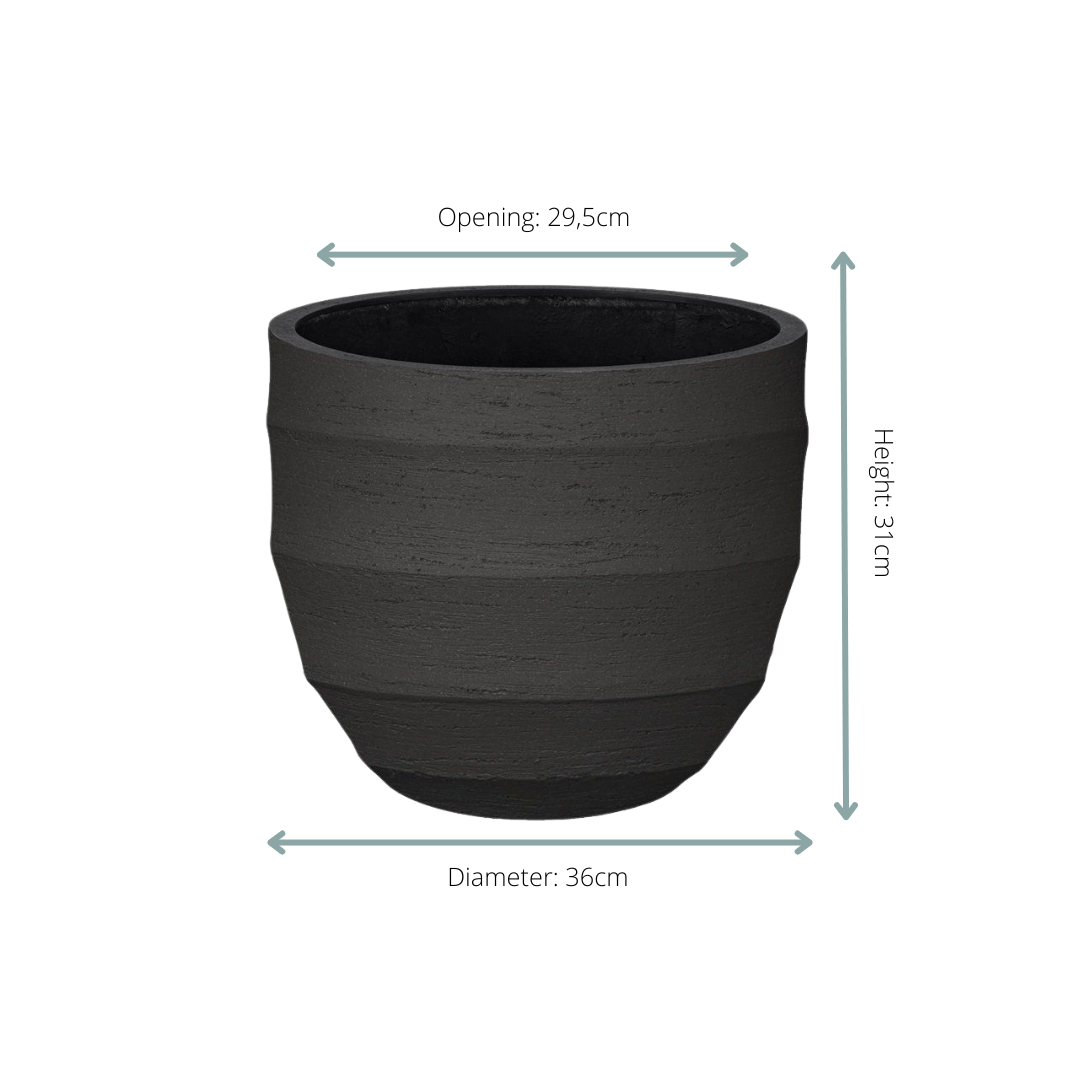 Dekotopf - Pot Bordo New Egg Earth - D36 x H31