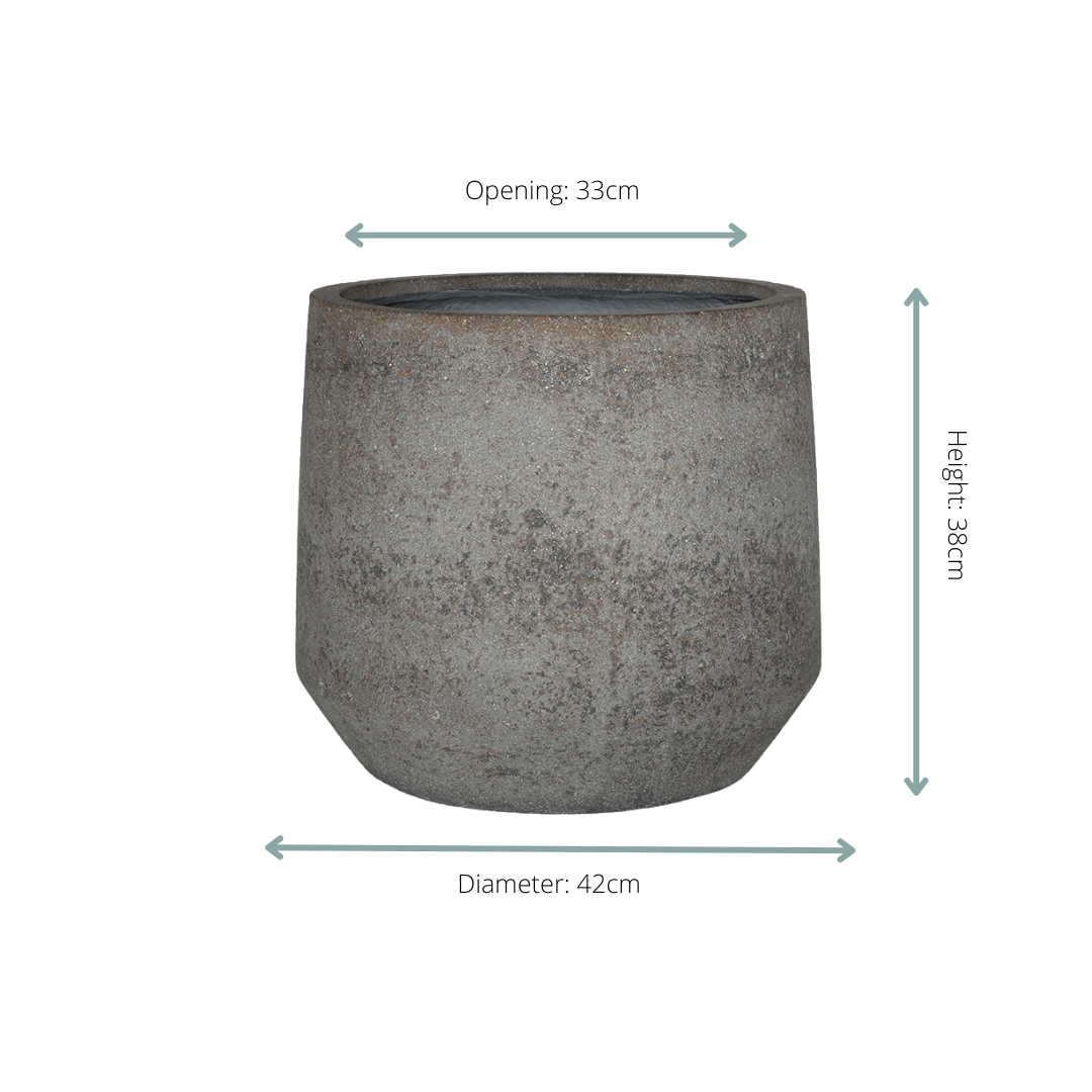 Dekotopf - Pot Harith M Dioriet Grey - D42 x H38