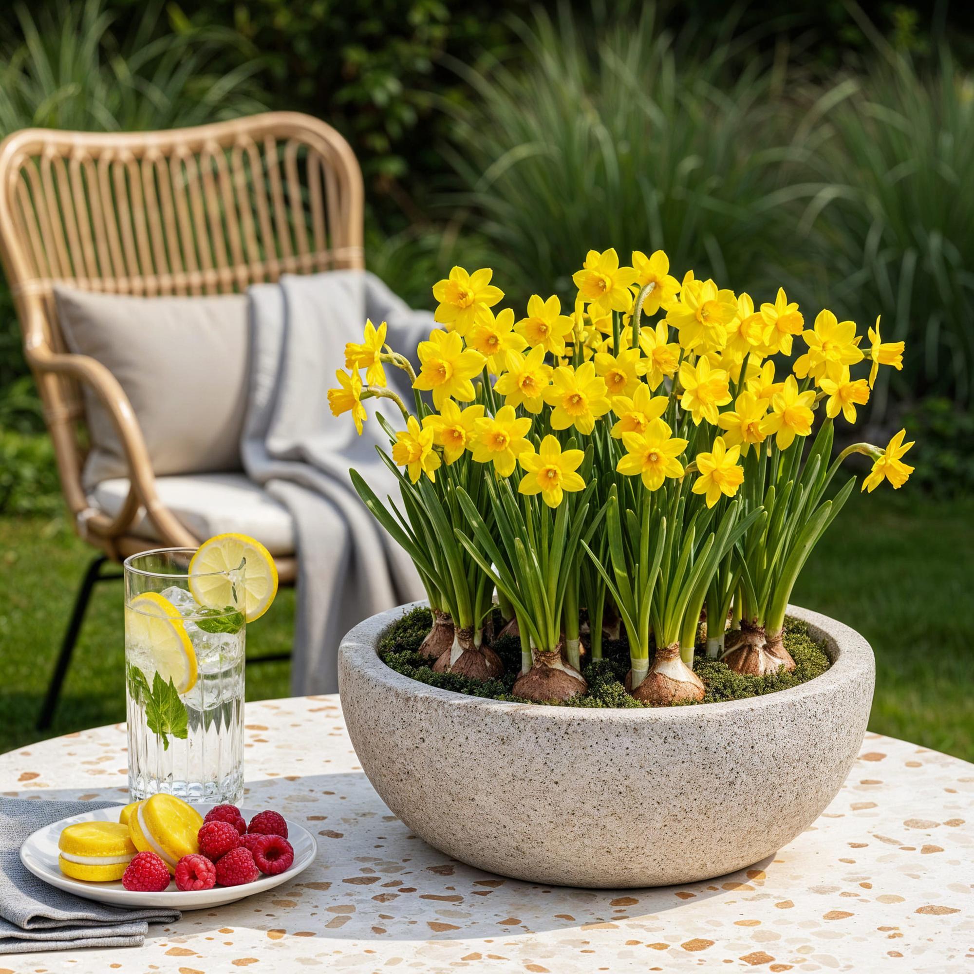 Narzissen - Narzisse Tete-A-Tete - Farbe Gelb - 25 Stück - Zwiebelgröße 10/11 - XXL Pack