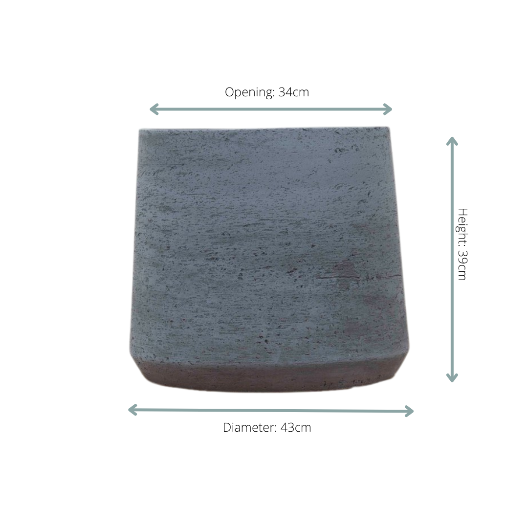 Dekotopf - Pot Aniek antraciet - D43 x H39