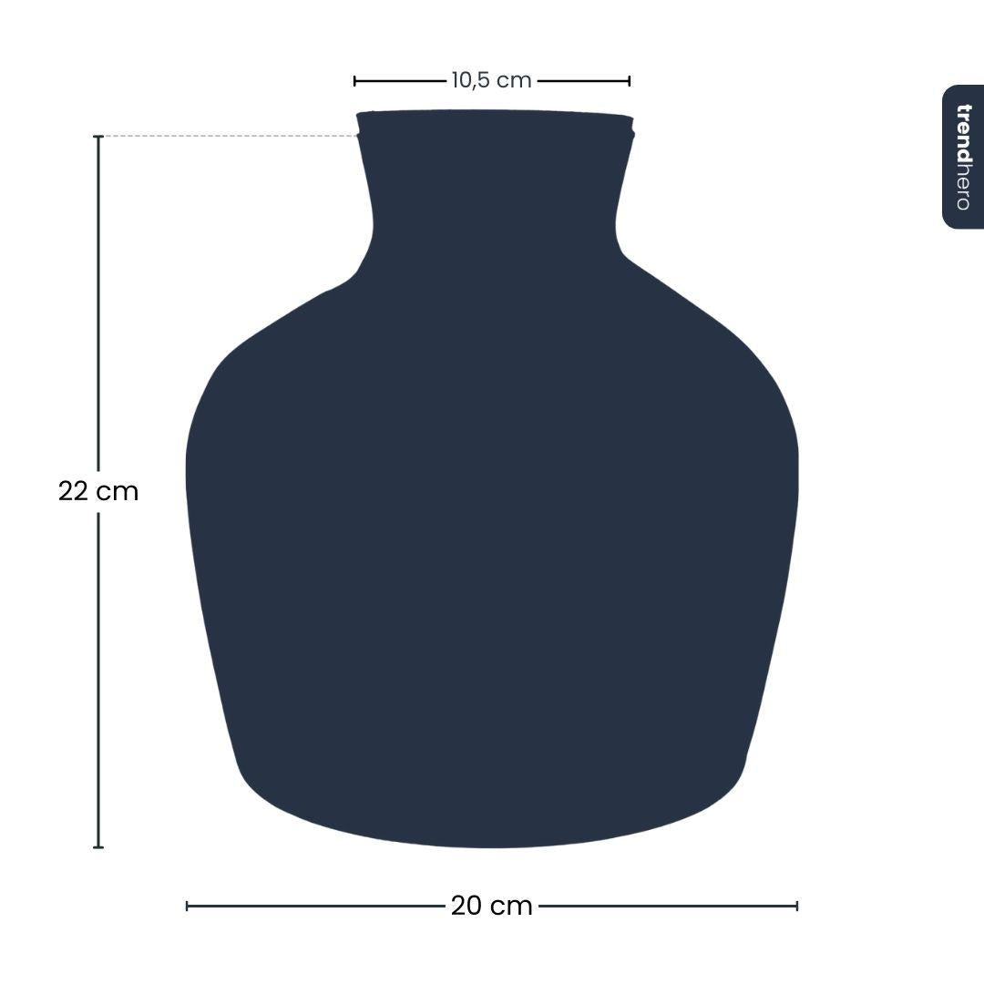 Terrariumflasche - Flaschengarten Little Joe & LED-Beleuchtung – Geschlossenes Terrarium – Little Joe – ↑ 22 cm – Ø 20 cm