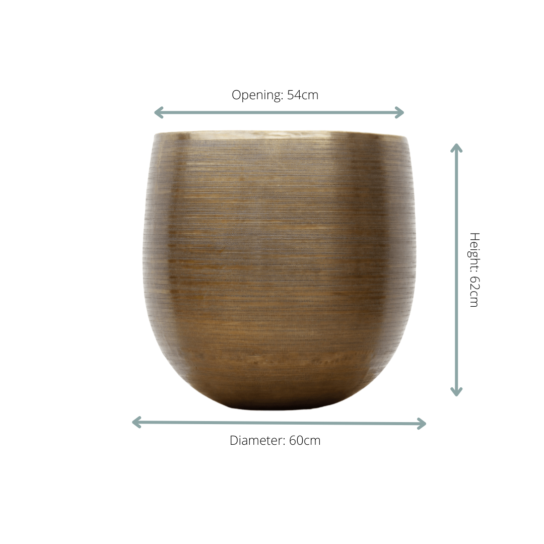 Dekotopf - Rowen Gold - 60x62