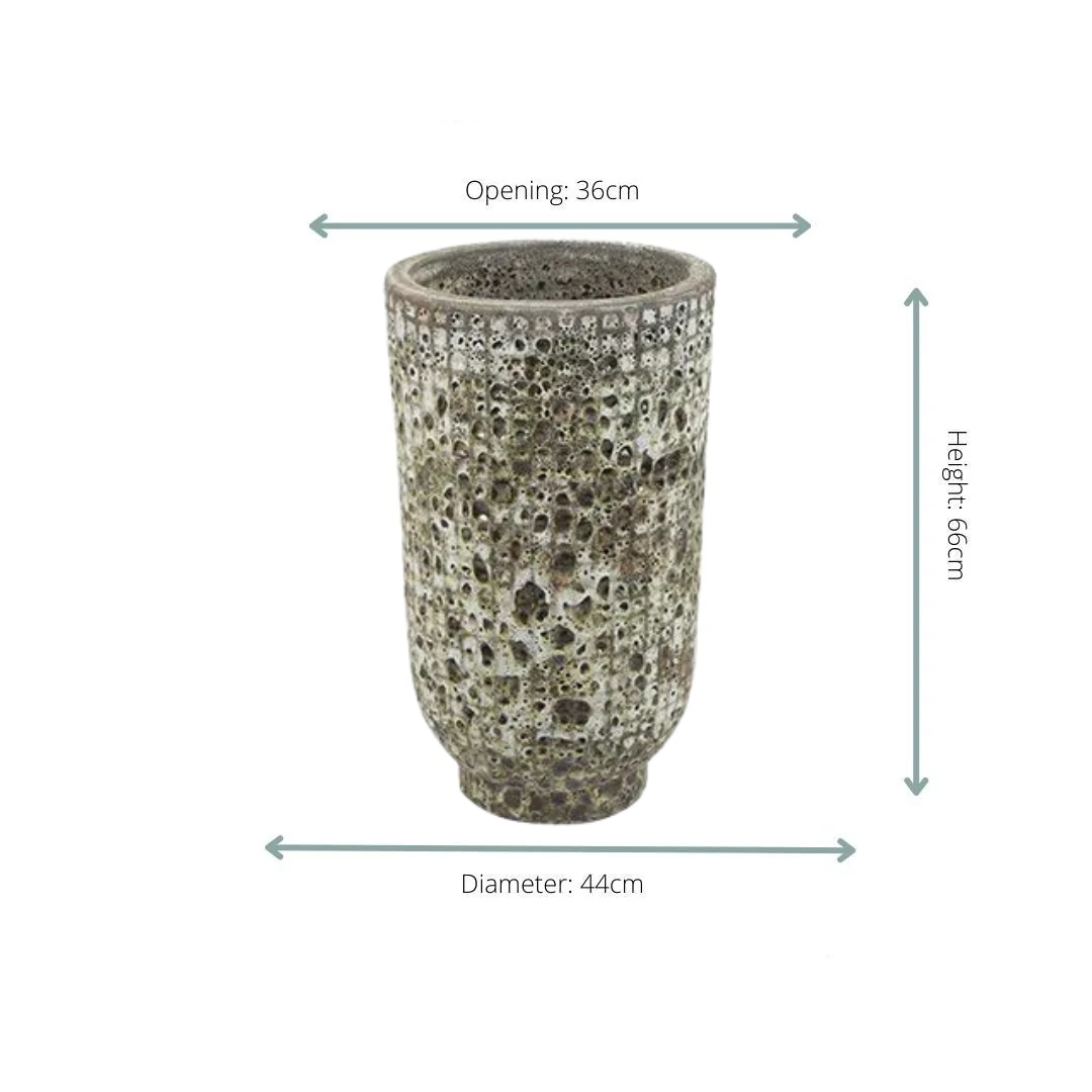 Vase - Vase Maestro earth D44xH66