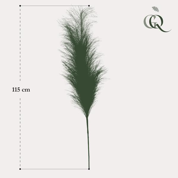 Kunstblumen - Kunstbloemen Solo - Crème - Pampas Plumes - x 6 - 115cm   6 Stück