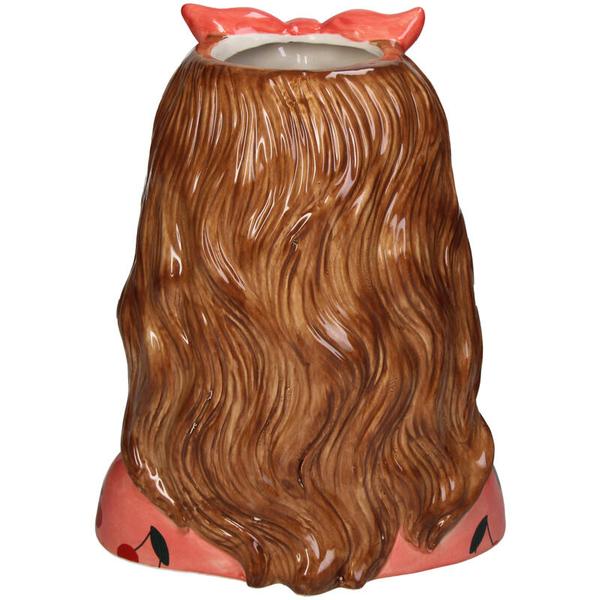 Vase - Fashion Lady ‘Jessie’ 27 cm – Mit Brille und Haarband