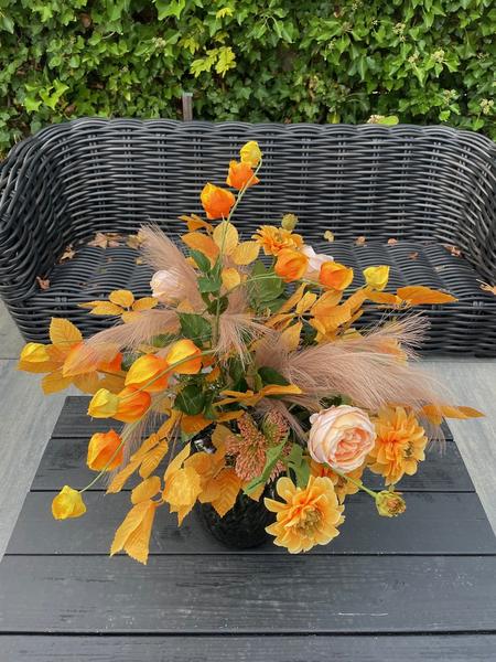 Kunstblumen - Bouquet L - Orange Dream - 90cm