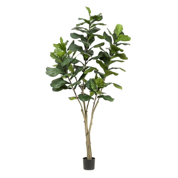 Kunstpflanze - Ficus Lyrara - Tabaksplant - 210cm