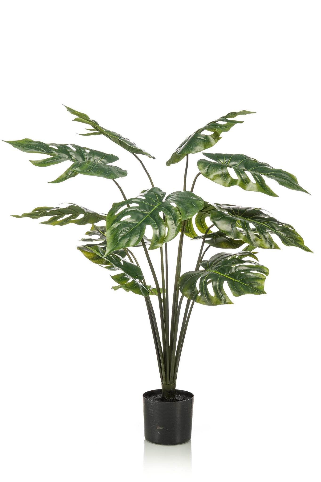 Kunstpflanze - Monstera Deliciosa - Löcherpflanze - 80 cm