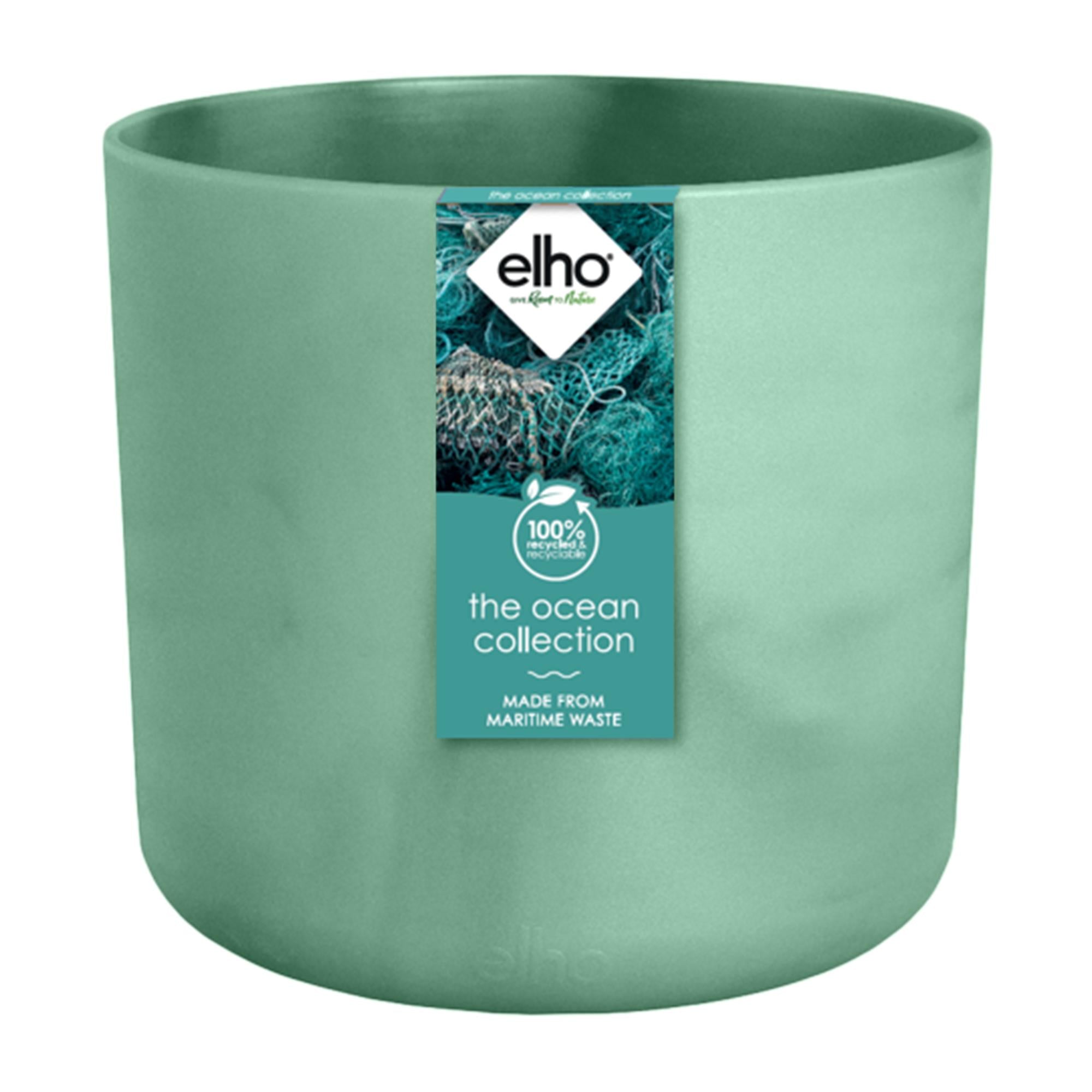 Pot Elho Ocean Round pacific green - D18 x H17