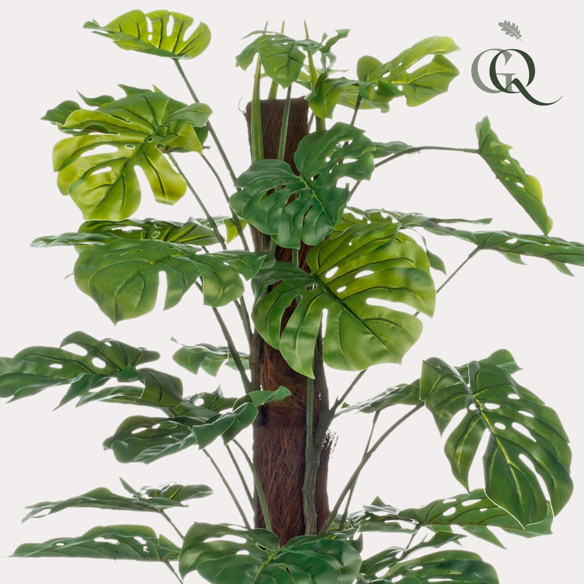 Kunstpflanze - Monstera Deliciosa - Löcherpflanze - 120 cm