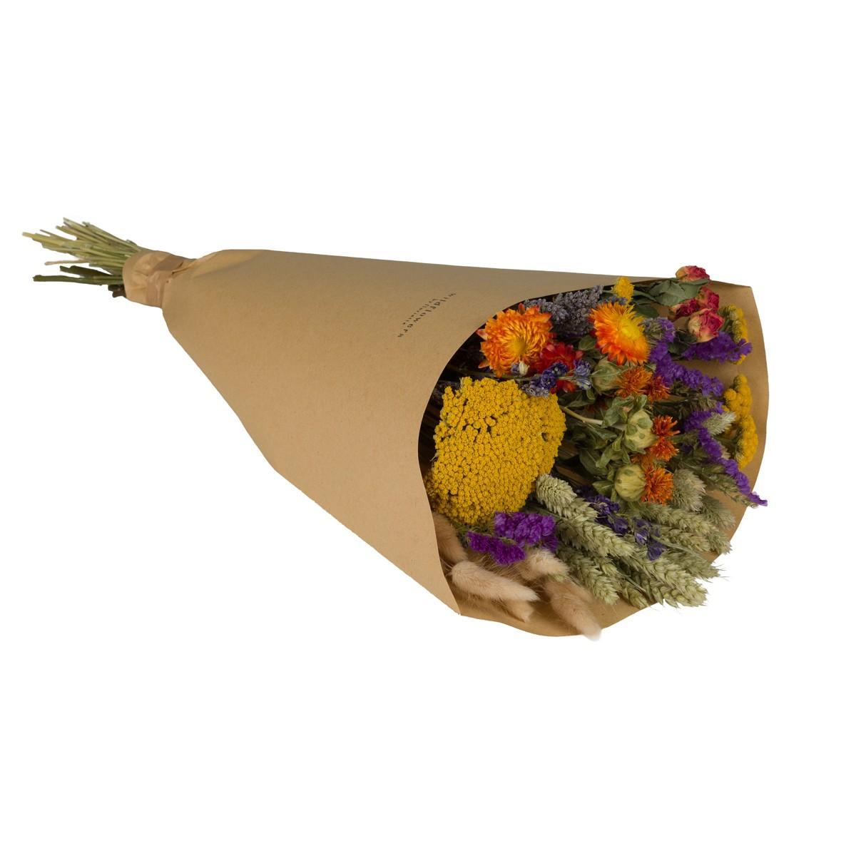 Trockenblumen - Field Bouquet Large - Orange - ↕60cm