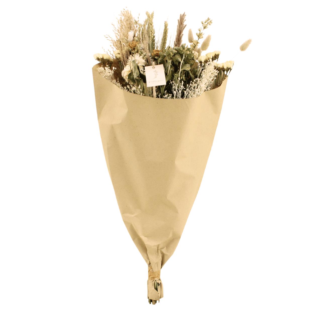 Trockenblumen - Feldstrauß Natur - Ø25 - ↨60cm