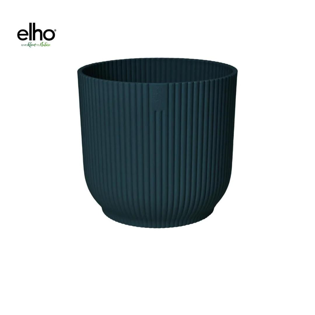 Pot elho Vibes Fold Rond blauw - D30 x H27