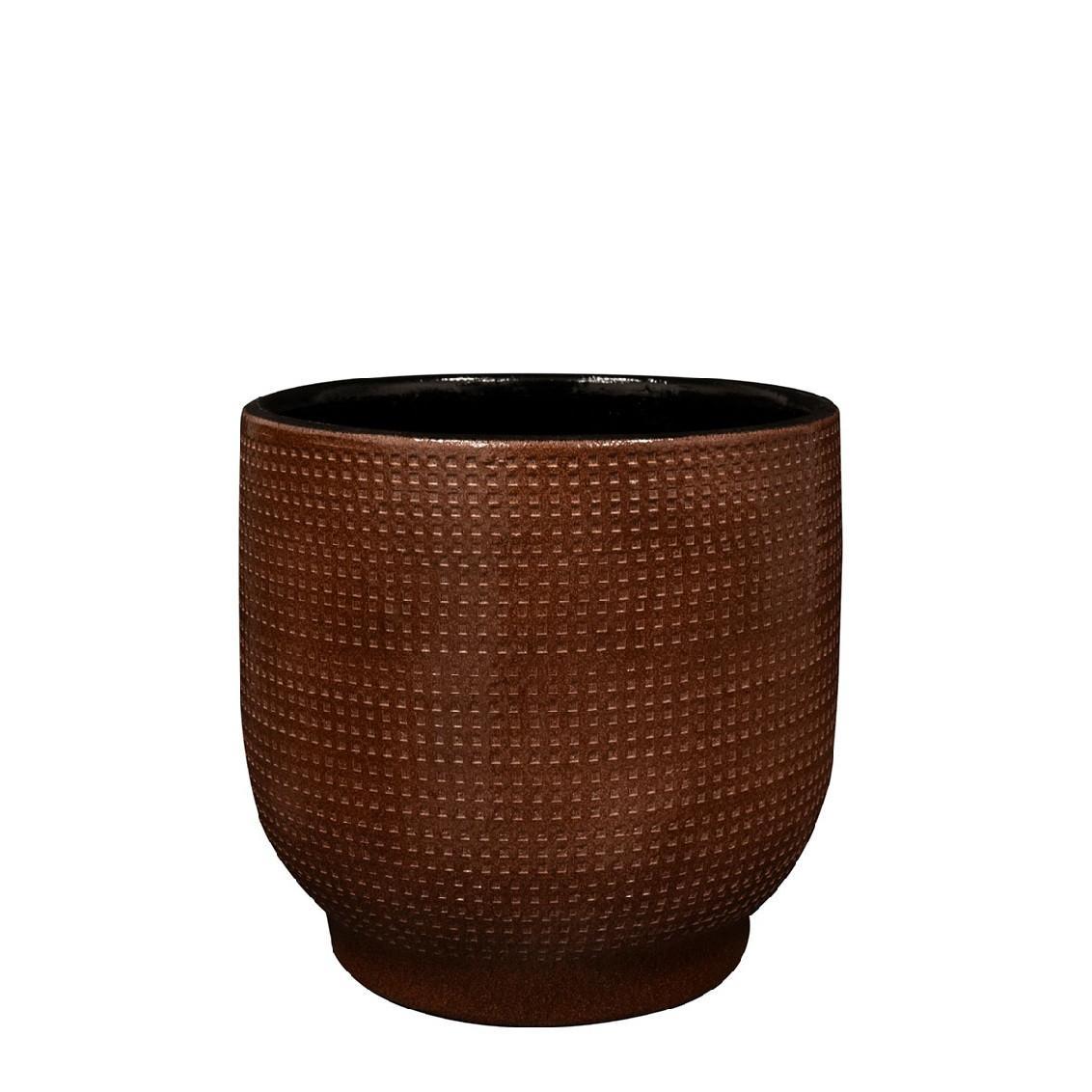 Lykke Pot D18x16cm - Braun - D18x16cm