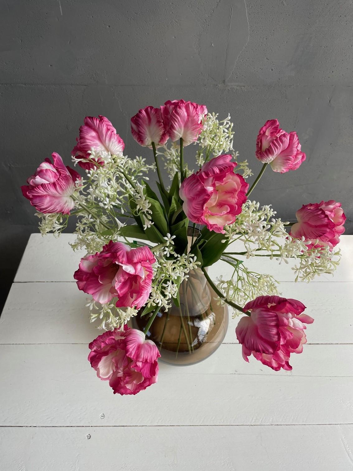 Künstliche Blumen - Blumenstrauß L - Romantic Glam - 80cm