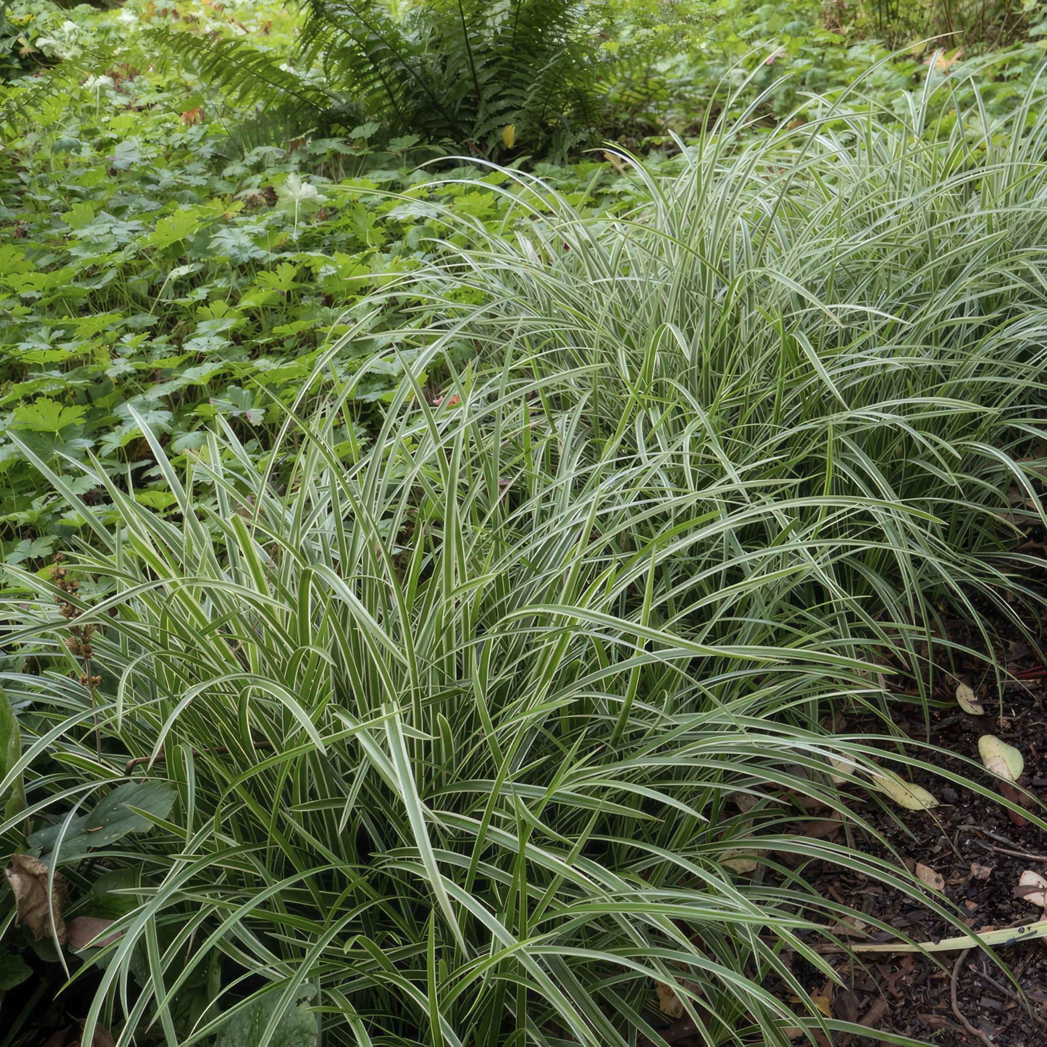 Ziergras - Carex morrowii 'Ice Dance' - ↕10-25cm - Ø9cm - 12 Stück