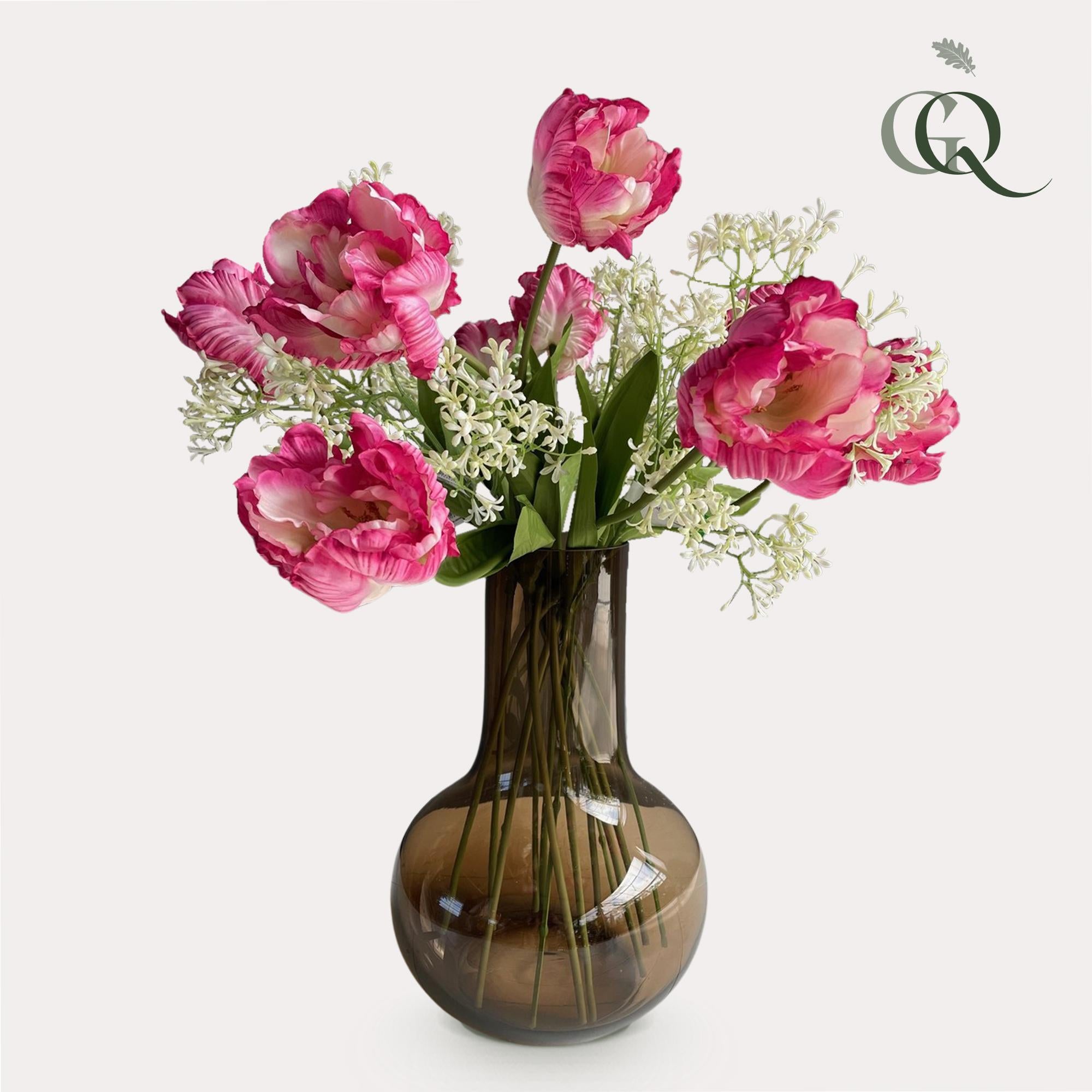 Kunstblumen - Blumenstrauß L - Romantic Glam - 80cm