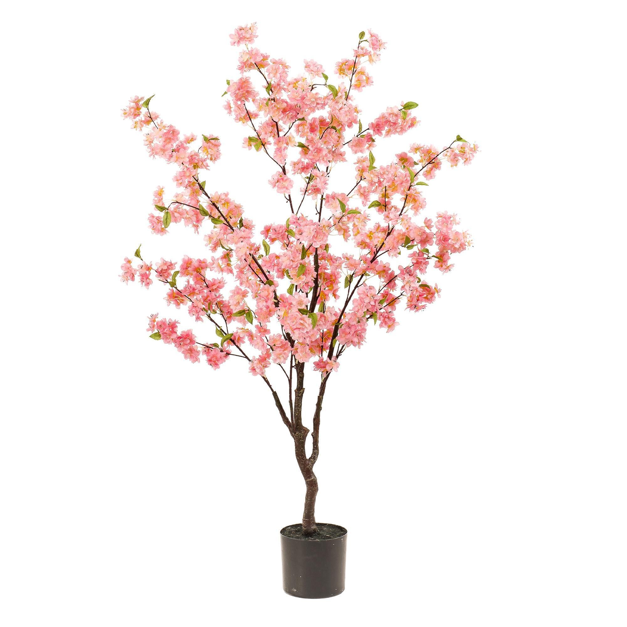 Künstliche Pflanze - Kirschblüte - Rosa - 135cm