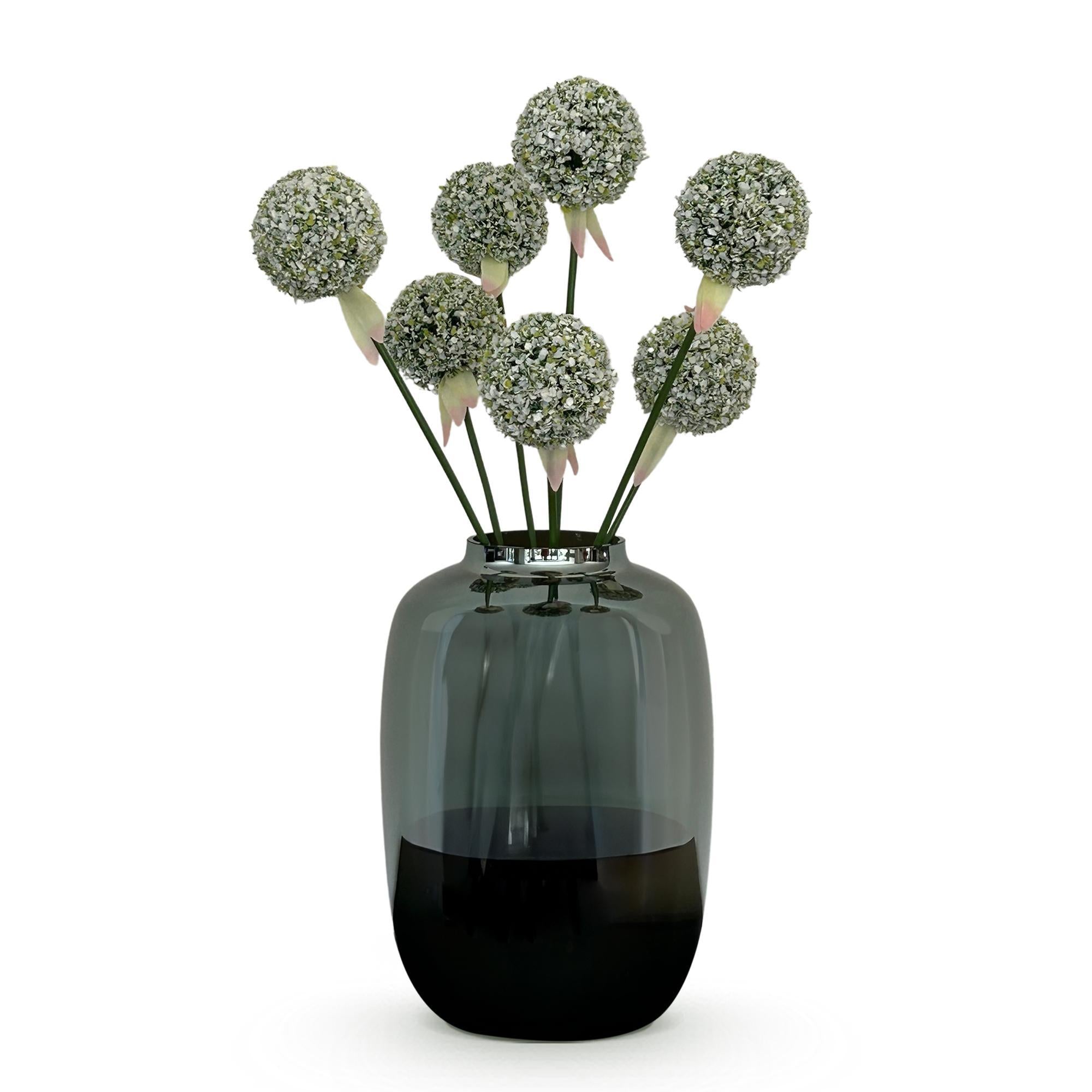 Kunstblumen Solo - Blumenstrauß – White Allium Flower - x 7 - 70 cm