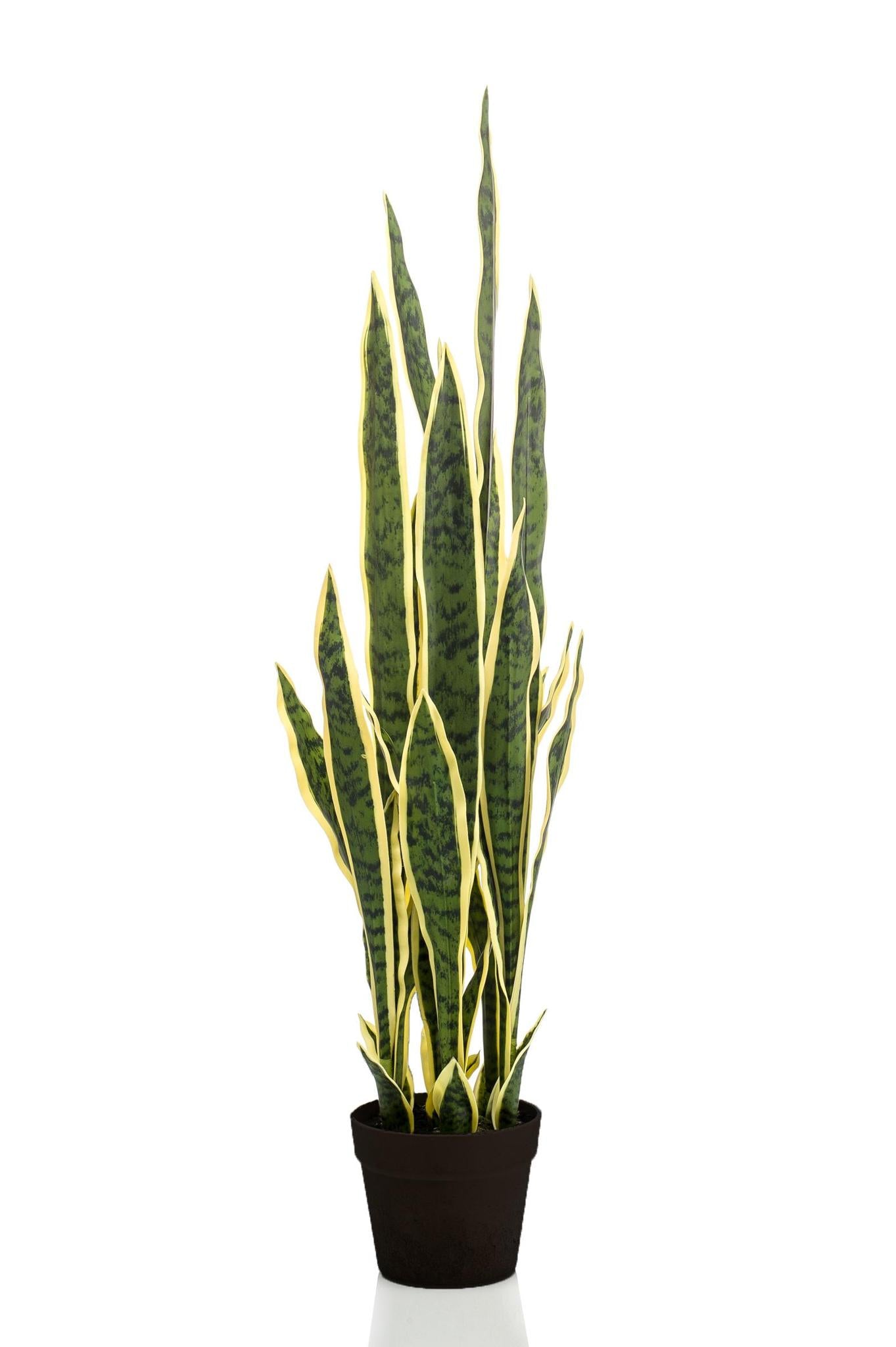 Kunstpflanze - Sanseveria Trifasciata - Frauenzunge - 97 cm