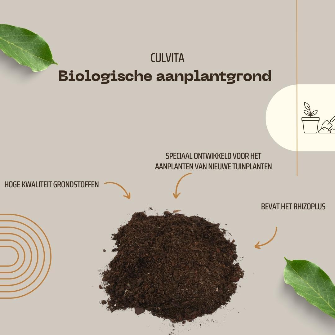 Blumenerde - Bio-Pflanzerde 40 Liter - geeignet für fast alle Stauden, Sträucher, Bäume und Koniferen.