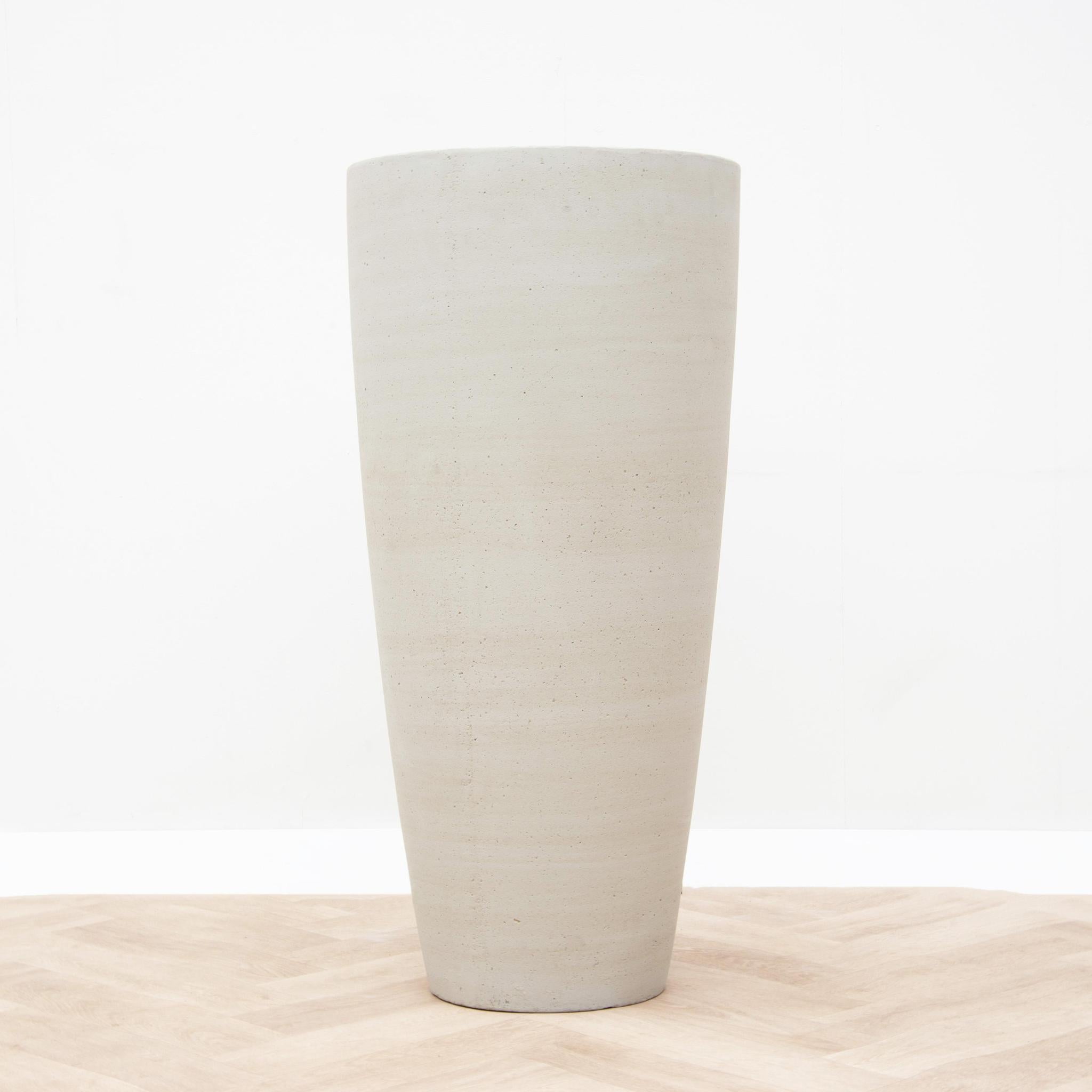 Vase - Dax Beige Washed - L - D37 x H80