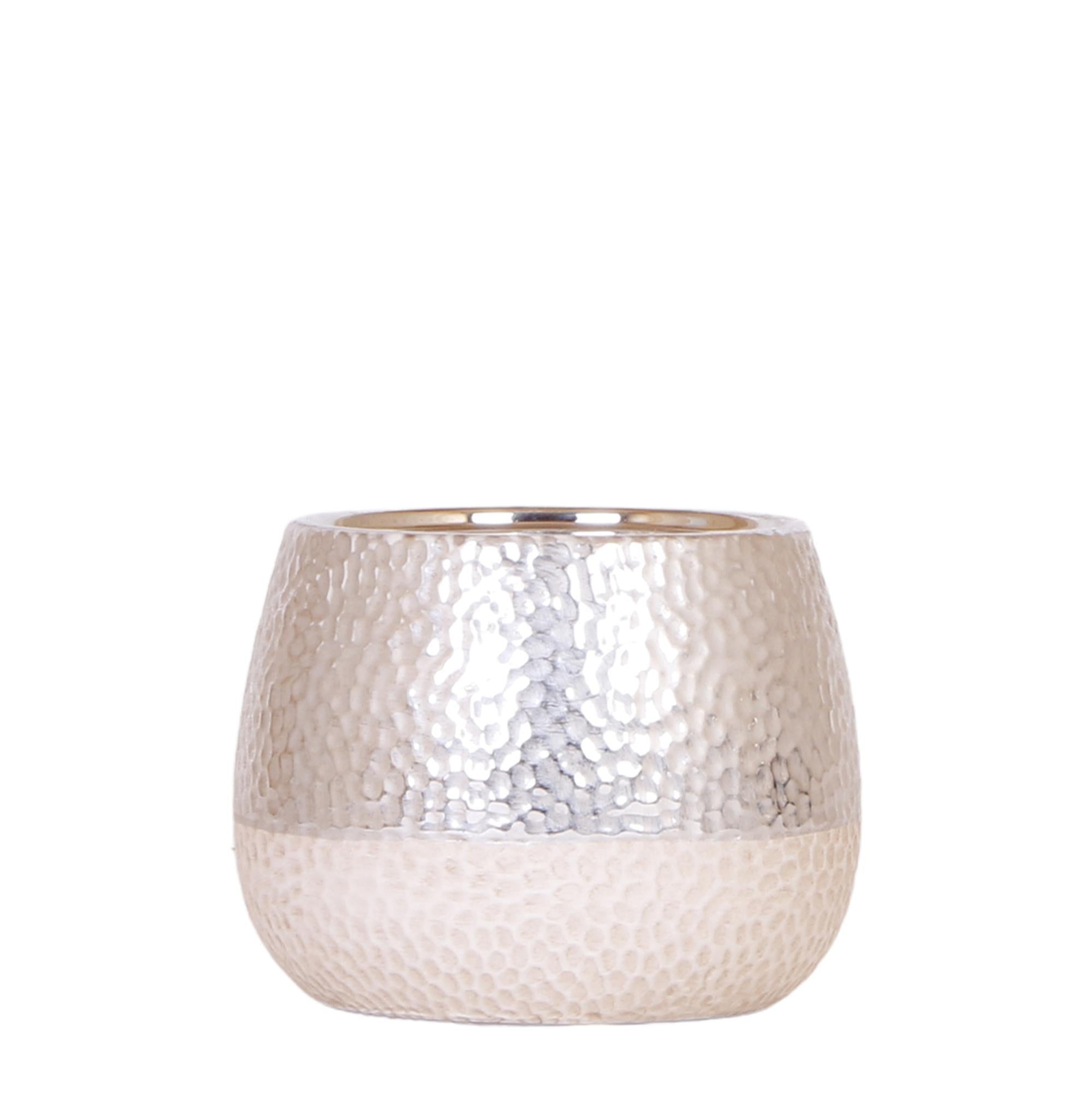 Pflanzen -und Blumentopf - Elite silver pot - Topfgröße Ø9cm - Ø12cm