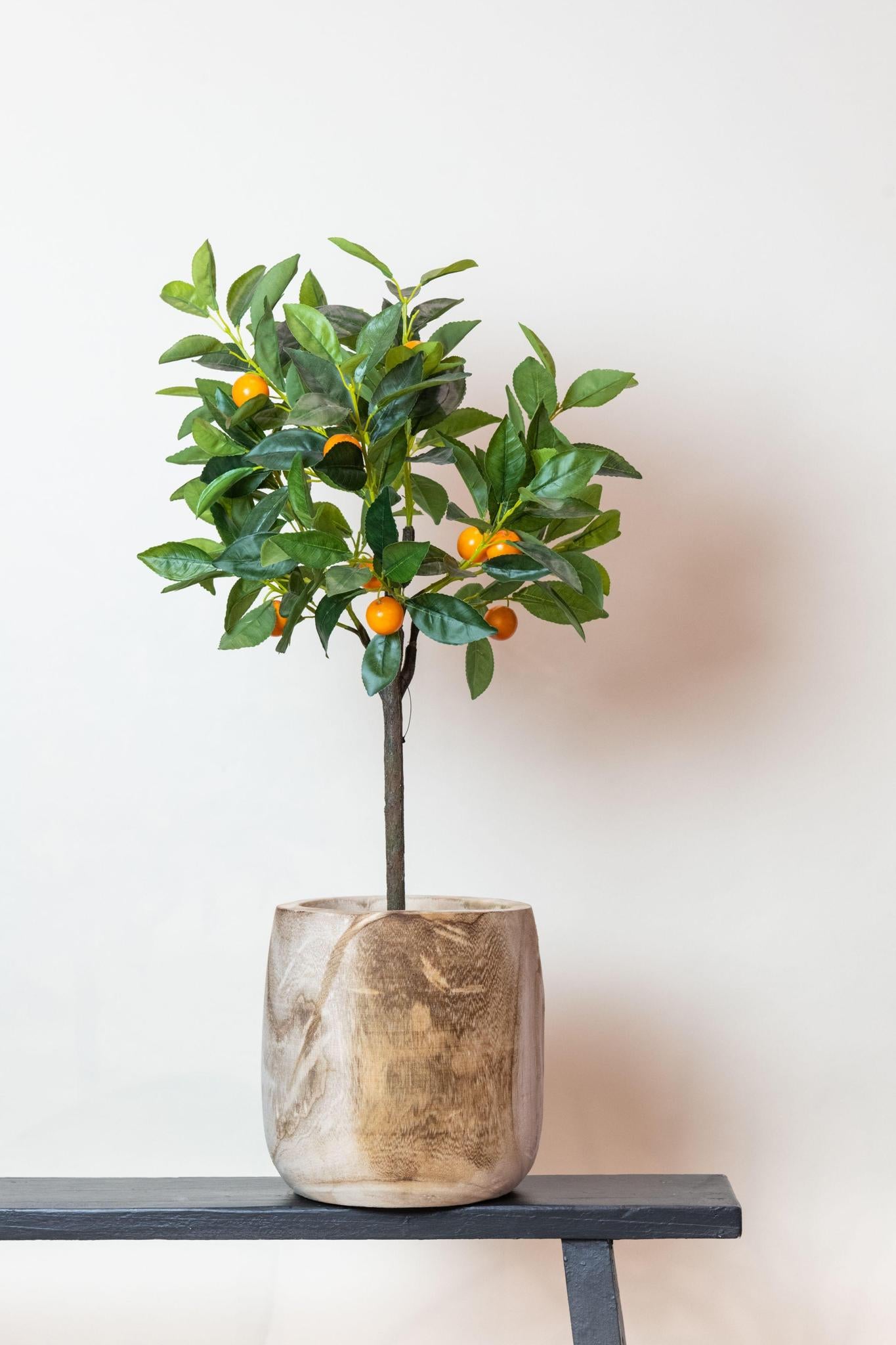 Kunstpflanze - Citrus Sinensis - Orange baum - 75 cm