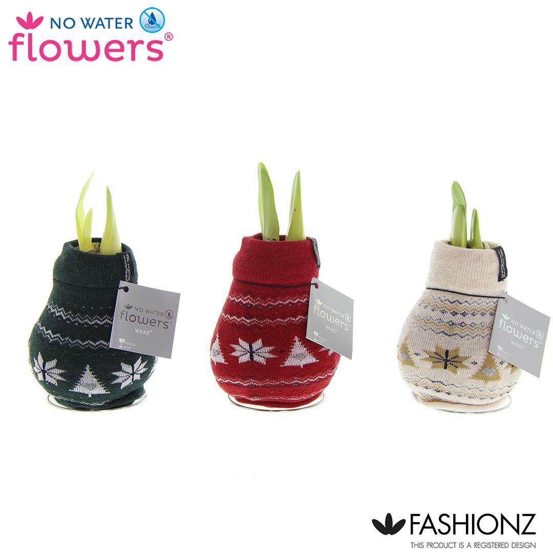 No Water Flowers Fashionz Nordic - 3 Stück - Ø7 cm - ↕15 cm