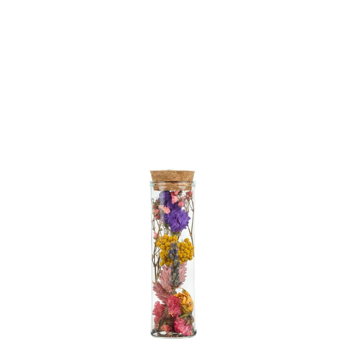 Trockenblumen - Wish Bottle Small - Multi - 12 Stücke - ↕10cm